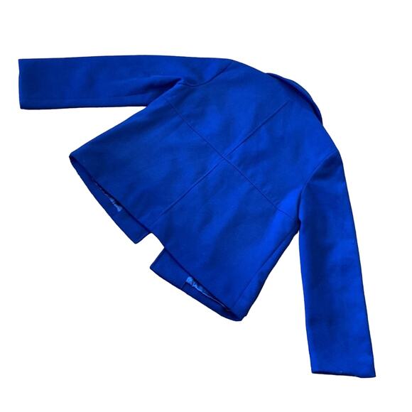 CHICO'S Blue Medium Weight Fully Lined Jacket Medium 8/10 - Picture 9 of 10